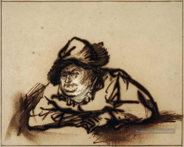 Portrait de Willem Bartholsz Ruyter RJM Rembrandt Peinture à l'huile